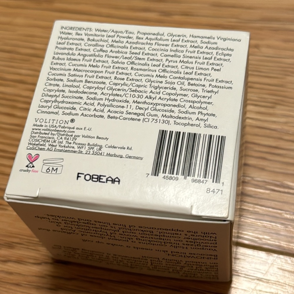 5/75$    Volition Yaupon Tea Glow Awakening moisturizer - Picture 4 of 9
